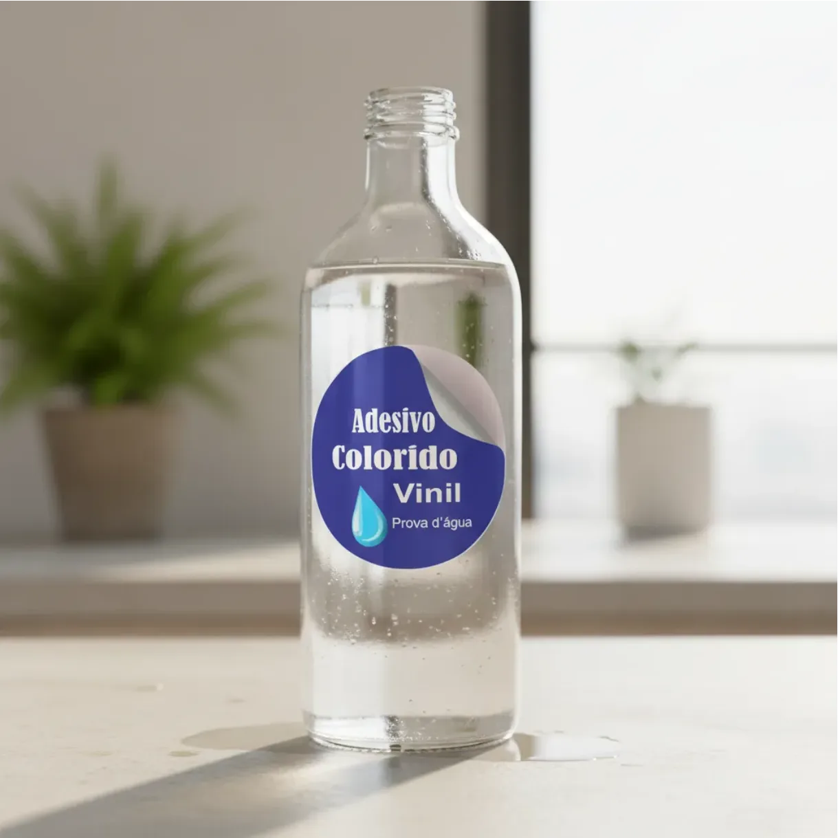 Adesivo Rotulo Vinil 1.000 4 cm