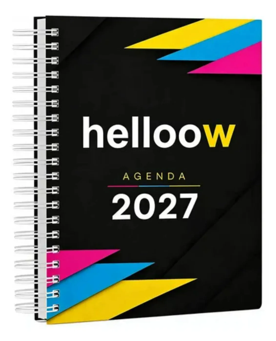 Agenda Personalizada 2027 - Capa Brilho, Fosca ou Holográfica