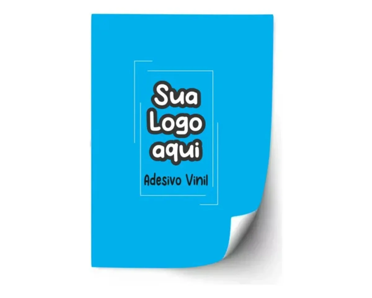 5 Etiquetas Adesivas A4 21,0x29,7cm, Rótulos Personalizados